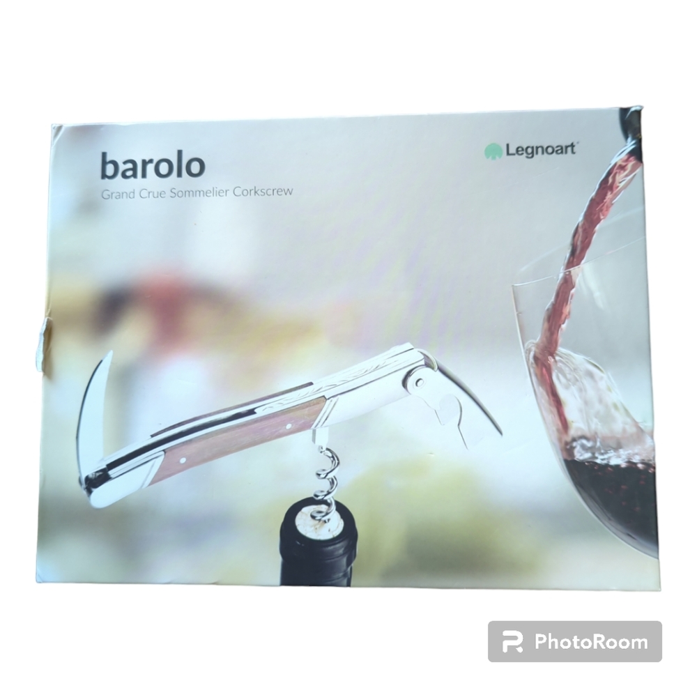 Legnoart Barolo Grand Crue corkscrew in box